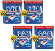 Produkt FINISH Tabletki i kapsułki do zmywarki 4x Kapsułki do zmywarki FINISH 100szt Quantum All in One Lemon K_034178_4