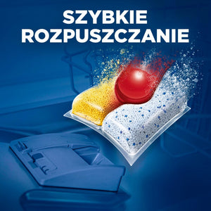 Produkt FINISH Tabletki i kapsułki do zmywarki Kapsułki do zmywarki FINISH Quantum All in 1 Lemon 150szt 003116