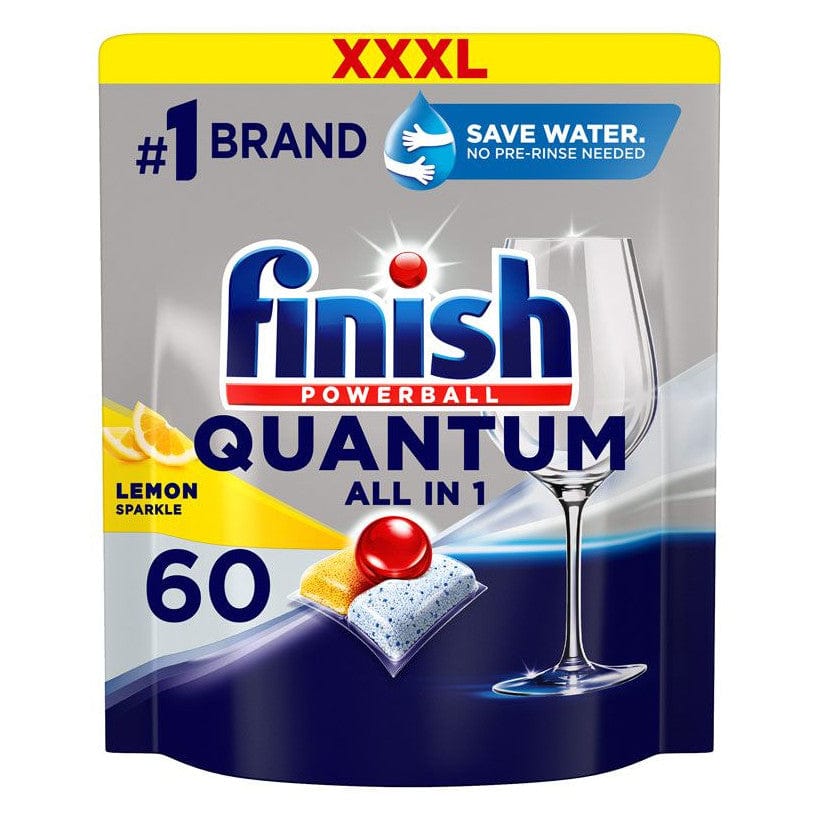 Produkt FINISH Tabletki i kapsułki do zmywarki Kapsułki do zmywarki FINISH Quantum All in 1 Lemon 60szt 003117