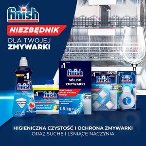 Produkt FINISH Tabletki i kapsułki do zmywarki Kapsułki do zmywarki FINISH Ultimate Lemon 130szt 005395