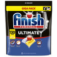 Produkt FINISH Tabletki i kapsułki do zmywarki Kapsułki do zmywarki FINISH Ultimate Lemon 130szt 005395
