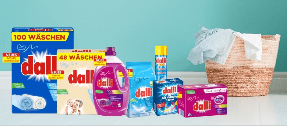 Produkt DALLI Tabletki i kapsułki do zmywarki Tabletki do zmywarki DALLI All-In-1 Brillanz 40szt 052501