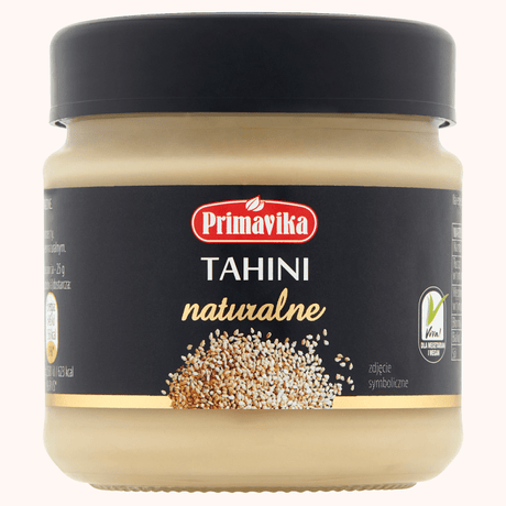 Produkt PRIMAVIKA (przetwory i pasty vege) TAHINI (PASTA SEZAMOWA) 185 g - PRIMAVIKA 5900672300871