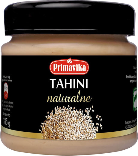 Produkt PRIMAVIKA (przetwory i pasty vege) TAHINI (PASTA SEZAMOWA) 185 g - PRIMAVIKA 5900672300871