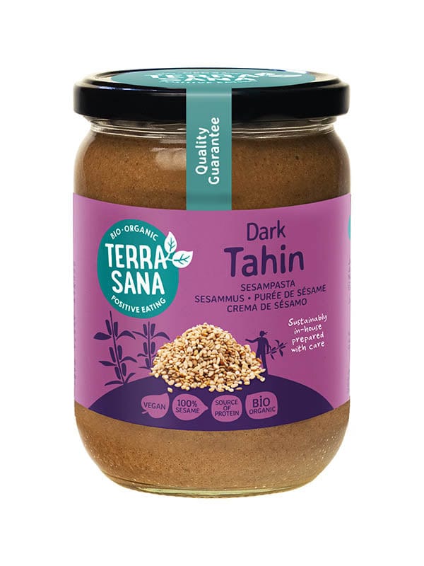 Produkt TERRASANA (kremy, makarony, sosy sojowe, inne) TAHINI (PASTA SEZAMOWA) BIO 500 g - TERRASANA 8713576100082