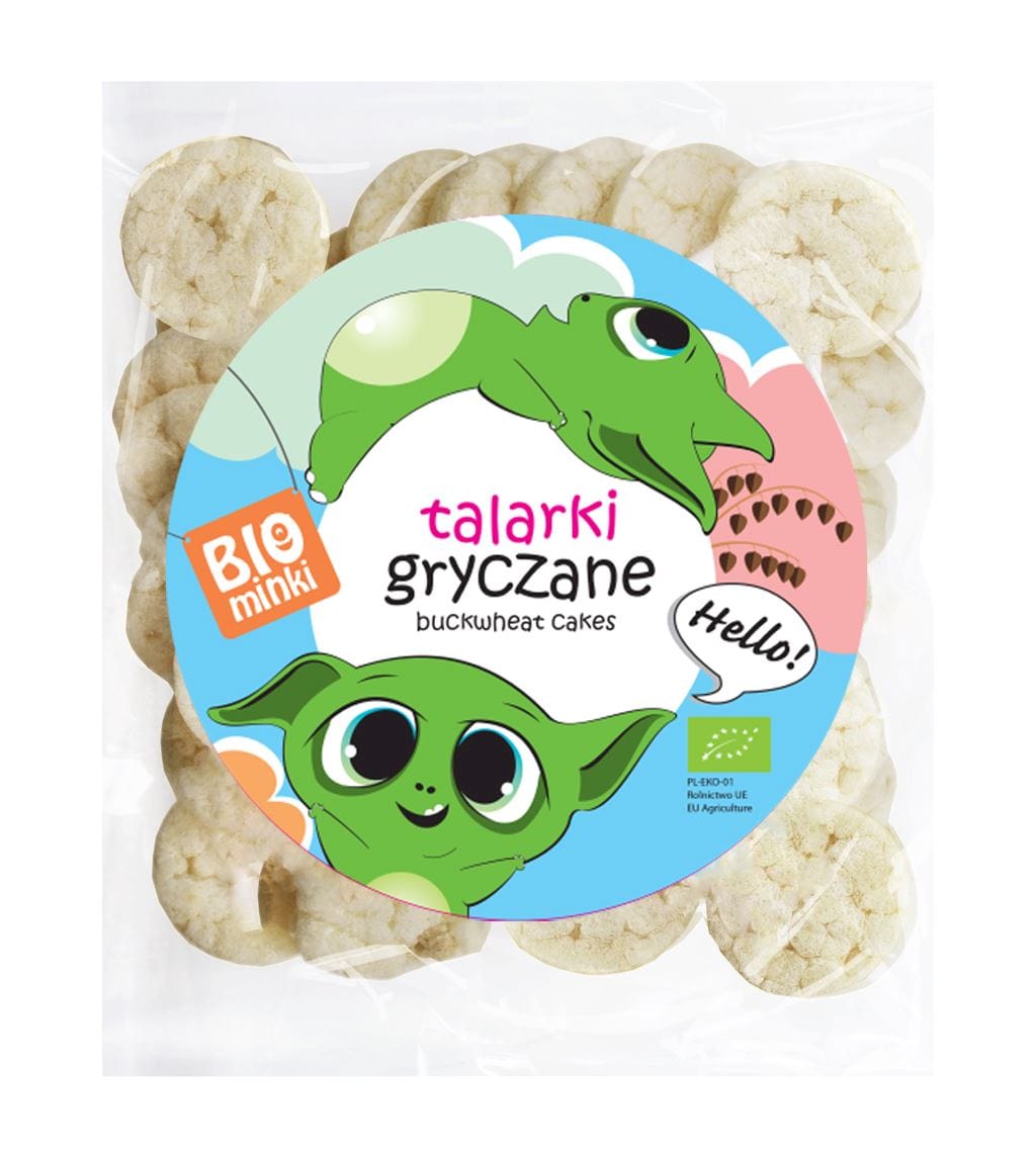 Produkt BIOMINKI (przekąski dla dzieci, kaszki) TALARKI GRYCZANE BIO 55 g - BIOMINKI 5904730012683