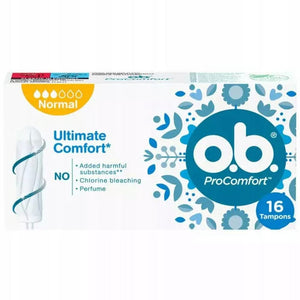 Produkt OB Tampony Tampony OB Procomfort Normal Seal 16 szt 019751