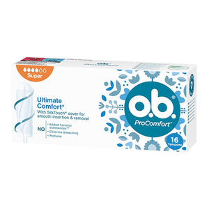 Produkt OB Tampony Tampony OB ProComfort Super 16szt 034653