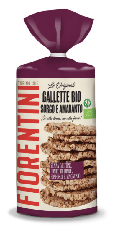Produkt FIORENTINI (przekąski bezglutenowe) WAFLE Z SORGO I AMARANTUSA BEZGLUTENOWE BIO 120 g - FIORENTINI 8002885007558