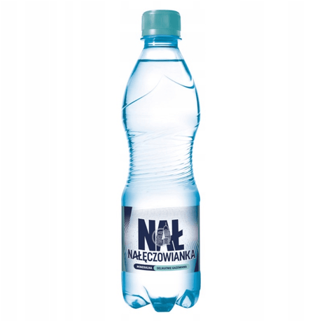 Produkt NAŁĘCZOWIANKA Woda gazowana Woda mineralna NAŁĘCZOWIANKA delikatnie gazowana 0,5l 003773