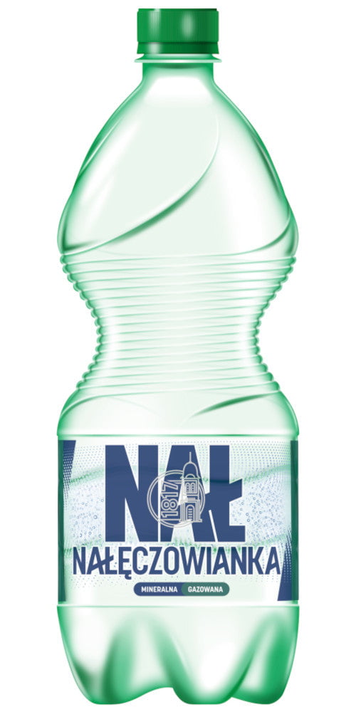 Produkt NAŁĘCZOWIANKA Woda gazowana Woda mineralna NAŁĘCZOWIANKA gazowana 1l 052755
