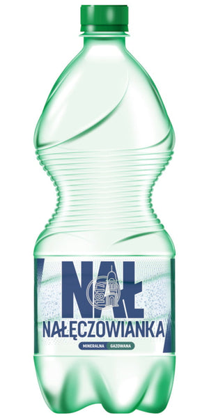Produkt NAŁĘCZOWIANKA Woda gazowana Woda mineralna NAŁĘCZOWIANKA gazowana 1l 052755