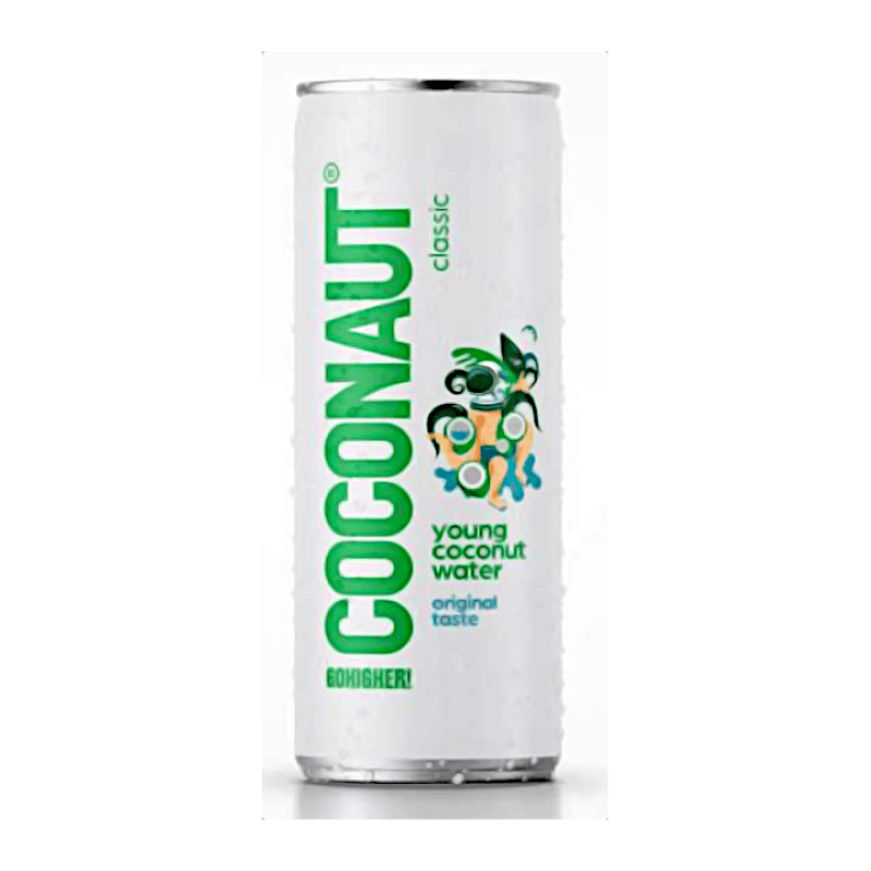 Produkt COCONAUT Woda kokosowa COCONAUT z młodego kokosa puszka 320 ml kaucja 005153