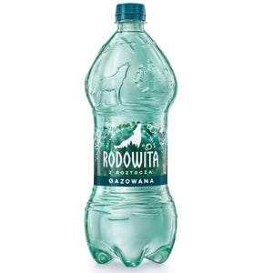 Produkt RODOWITA Woda mineralna RODOWITA z Roztocza gazowana 1 l kaucja 005340
