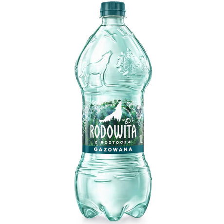 Produkt RODOWITA Woda mineralna RODOWITA z Roztocza gazowana 1 l kaucja 005340