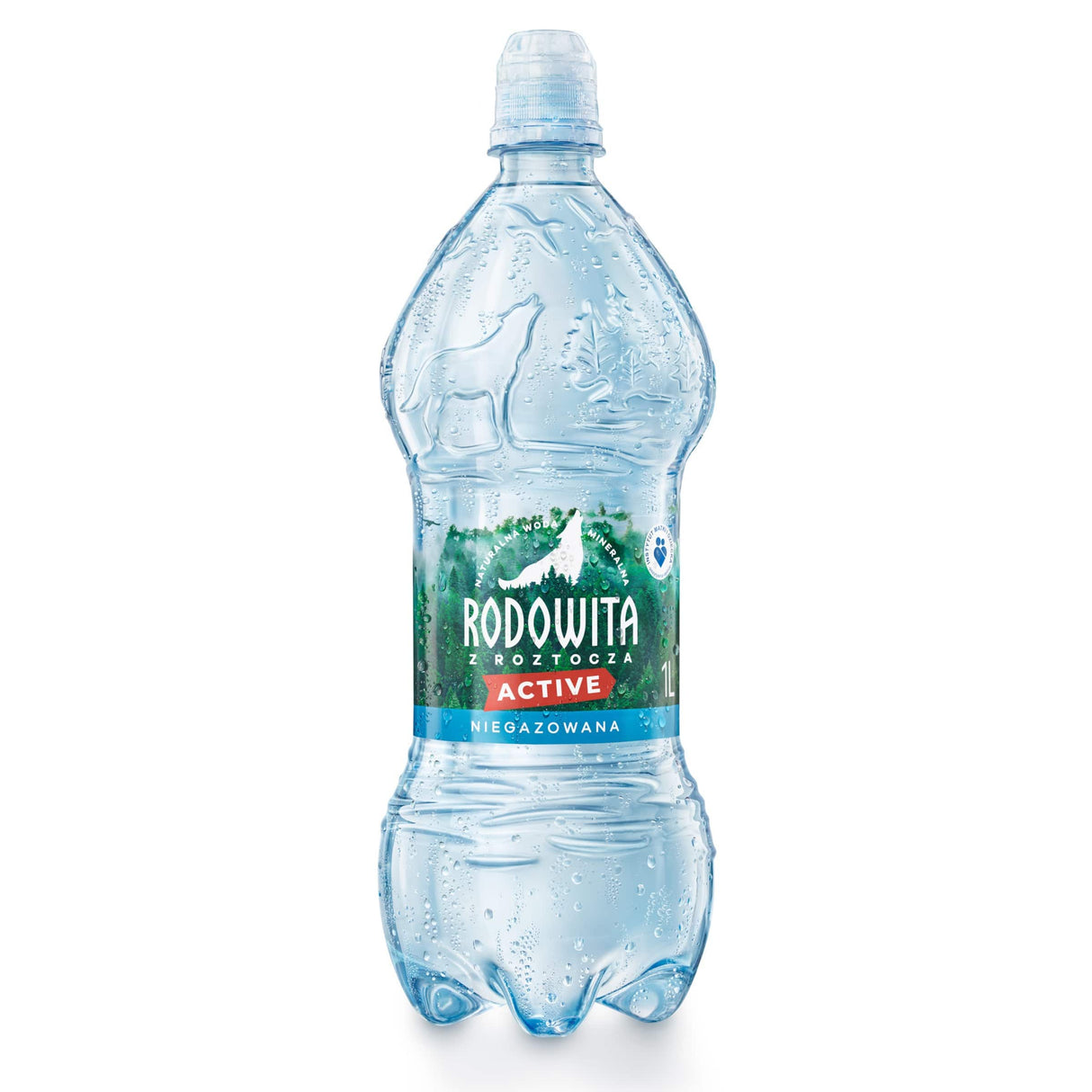 Produkt RODOWITA Woda mineralna RODOWITA z Roztocza niegazowana Active 1 l 045224