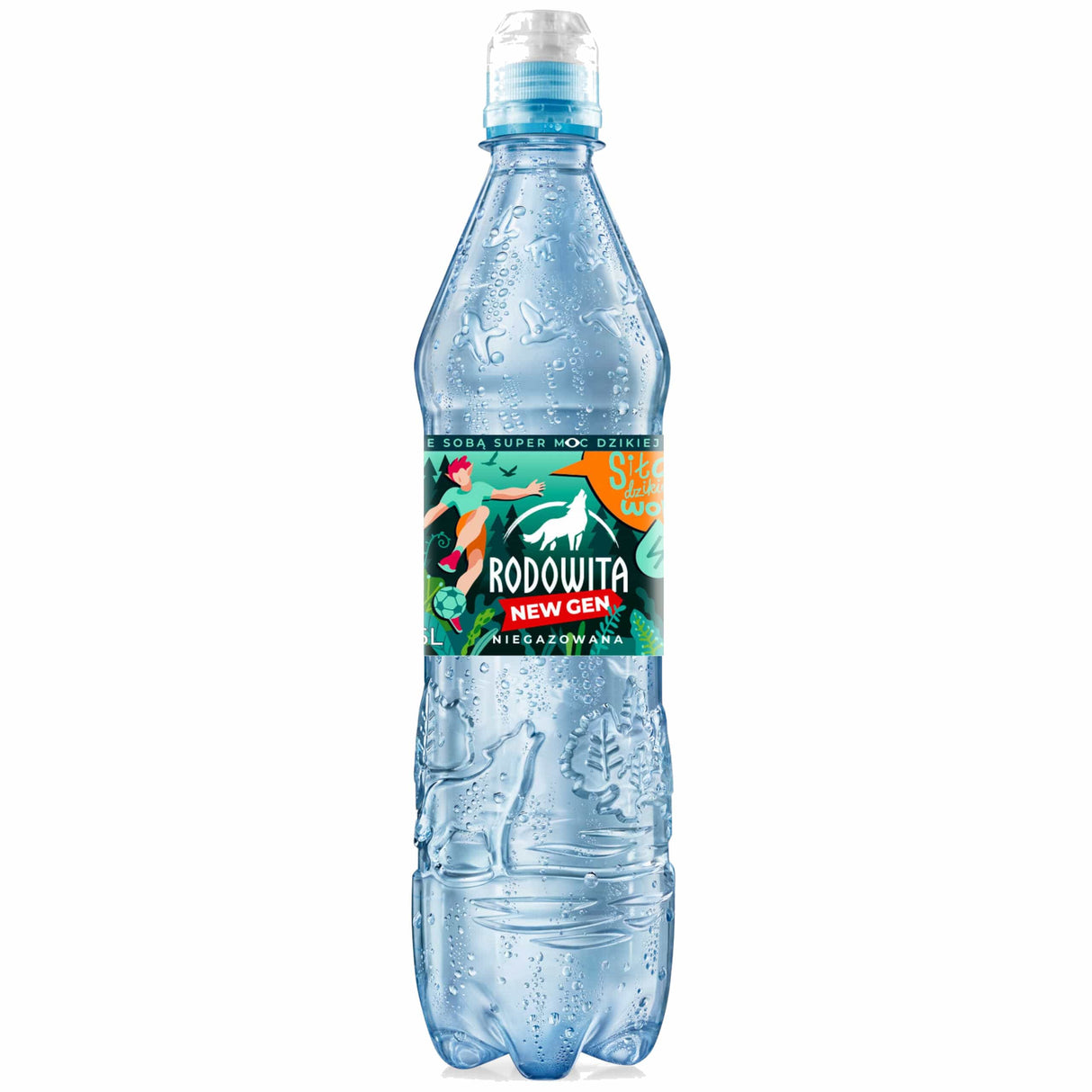 Produkt RODOWITA Woda mineralna RODOWITA z Roztocza niegazowana Sport 0,6 l kaucja 005335