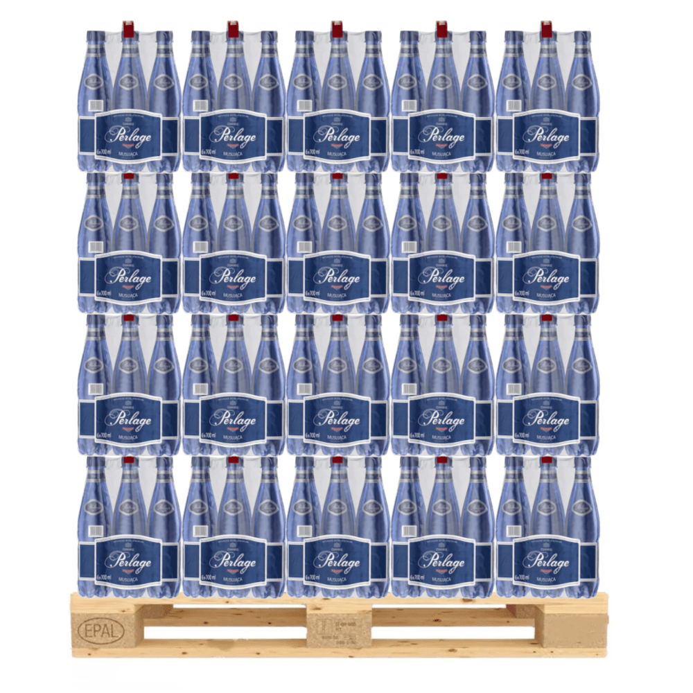 Produkt Cisowianka Woda Woda mineralna CISOWIANKA Perlage musująca 0,7l Paleta 1020szt K_039192_1020