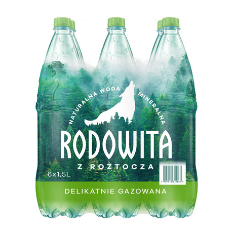 Produkt RODOWITA Woda Woda mineralna RODOWITA delikatnie gazowana 6x 1,5 l K_S00124_6
