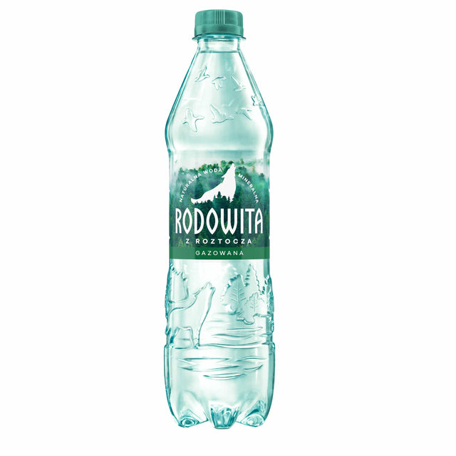 Produkt RODOWITA Woda Woda mineralna RODOWITA z Roztocza gazowana 0,6 l S00126