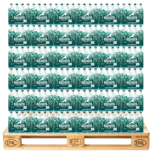 Produkt RODOWITA Woda Woda mineralna RODOWITA z Roztocza gazowana Paleta 1296x 0,6 l K_038962_1296