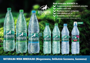 Produkt RODOWITA Woda Woda mineralna RODOWITA z Roztocza niegazowana Sport Paleta 1296x 0,6 l K_039778_1296