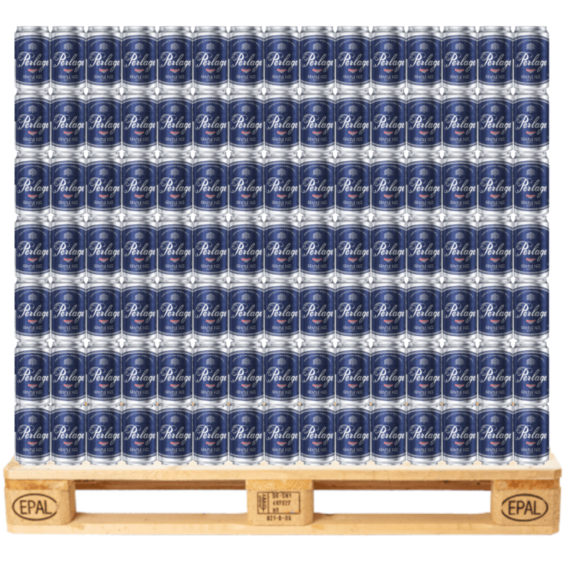Produkt Cisowianka Woda Woda musująca CISOWIANKA Perlage puszka 330 ml Paleta 2244 sztuk K_039188_2244