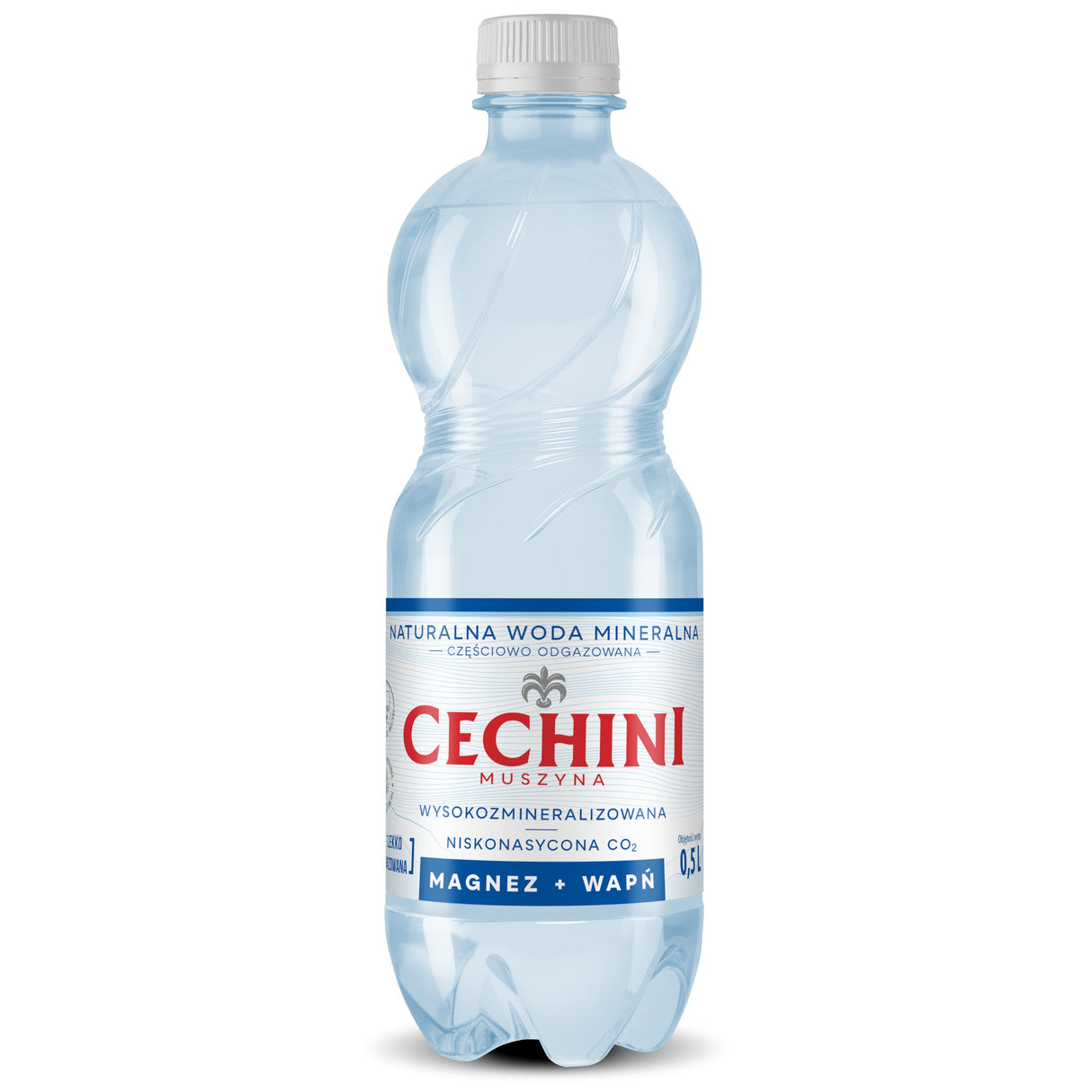 Produkt CECHINI MUSZYNA Woda wysokomineralizowana 6x Woda niskonasycona CECHINI MUSZYNA wysokozmineralizowana 0,5l K_004789_6