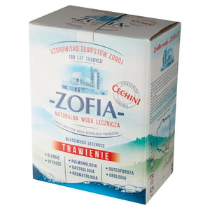 Produkt CECHINI MUSZYNA Woda wysokomineralizowana Woda Lecznicza CECHINI Zofia 5l 004800