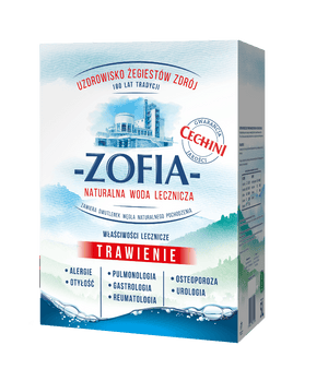 Produkt CECHINI MUSZYNA Woda wysokomineralizowana Woda Lecznicza CECHINI Zofia 5l 004800