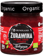 Produkt RUNOLAND (grzyby, zupy, przetwory) ŻURAWINA DO MIĘS, SERÓW I DESERÓW BIO 200 g - RUNOLAND 5901641005964
