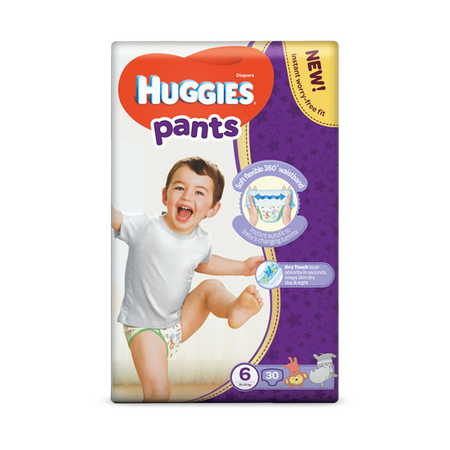 Pieluchomajtki HUGGIES Uni ND High Jumbo 6 - 30szt 