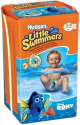 Pieluchy do pływania HUGGIES Little Swimmers size 5-6 - 11szt